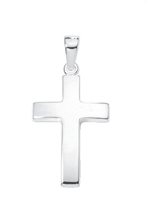Schlichtes kleines Kreuz in 925 Silber