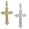 Silber Kruzifix Anhänger Kreuz mit Korpus