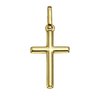 Schlichter Kreuz Kettenanhänger 2,6 cm lang