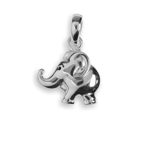Elefant Kettenanhänger in 925 Silber