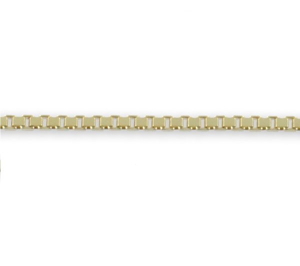 Gold Collierkette in Venezianer Muster Anhängerkette